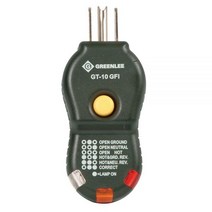 GreenLee 리 GT-10GFI 테스터 CIRCUIT-GFI (GT-10GFI) 블랙 스몰
