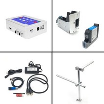 사이클론집진기 먼지흡입기 목공집진기 12.7/25.4mm 온라인 잉크젯 프린터 완전 자동 조립 라인 열 TIJ 코딩 기계 날짜 바코드 QR 코드, 1Ink-1printer 12.7mm, US Plug