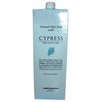 LebeL 르벨 내추럴 헤어비누 위드 1600ml 사이프레스 CYD 리필, 1개