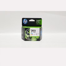 HP 정품잉크 NO.703/CD888AA/칼라, NO.703/칼라, 1개