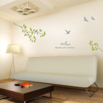 큐데코 셀프인테리어 포인트스티커, 해피니스-2 - 그레이