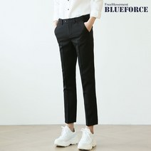 블루포스 바렌보 시크릿 밴딩 슬렉스 베이직핏 캐주얼 정장바지 빅사이즈 남자슬랙스