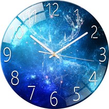 77 Eternity 벽걸이전자시계 유럽식 정밀 내구성 벽시계, 사슴