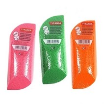 독일 티타니아 경석 스폰지 각질제거기 색상랜덤, 1개, 1개