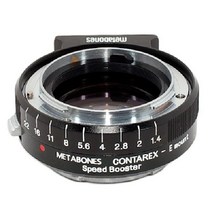 METABONES METABONES-0039 [SONY NEXE 마운트용 SPEED BOOSTER 콘택트렉스 어댑터 블랙], 단일
