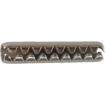 TRUSCO corrugated spring roll pin SUS size 4 x 20 40 pieces B16-0420, 1개