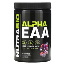 NutraBio Labs Alpha EAA Grape Berry Crush 0.98 lb (444 g), 1개, 기본