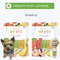 네츄럴코어 덴탈츄 하루유산균 강아지 덴탈 껌 12p 2개