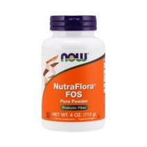 나우푸드 뉴트라 플로라 FOS 퓨어 파우더 글루텐 프리 비건, 113g, 2개