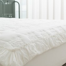 내추럴 광목 워싱 30수순면 사계절 안심 패드 Q퀸