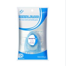 닥터치카 가는 치실 dentalfloss 피 인접면 치아사이 충치 사용법 교정용 50m