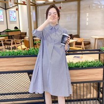 키작녀 임산부 여름 원피스 임부복 출근룩 하객 빅사이즈 PO137
