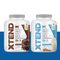 엑스텐드 프로 웨이 솔레이트 초코 바닐라 프로틴 보충제 xtend 유청단백질, 선택3 초코 826g 23서빙