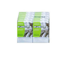 문교 탄산 분필 10p, White, 10개