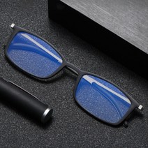 알작은 안경 경량 얇은 뿔테 도수 코받침없는 안경테