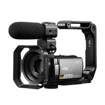 유튜버촬영장비 비디오 카메라 캠코더 4K 풀 HD Ordro AE8 WiFi IR 야간 투시경 디지털 Filmadora 카메라 YouTube Blogger 용 SD 카드 포함, 사진으로, 32GB 카드로