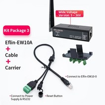 IOT 스마트홈 와이파이 무선 미니 직렬 서버-Wifi 이더넷 RS232 ModbusTCP EW10A 키트, 04 green