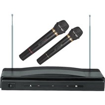 Supersonic 무선 마이크 시스템 블랙 (SC-900) 599332