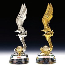 SP팩토리 골프트로피 홀인원 이글 싱글 우승 크리스탈트로피, 12번트로피