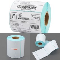 롤라벨지 유포지라벨 롤스티커 바코드 감열라벨500매 100X100MM