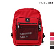 탑텐키즈 공용 그라운드 크루 책가방MKZ5AB3002, RD