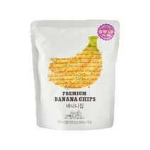 [중량UP] 인비바 바나나칩 40g, 단품