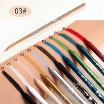 아이 펜슬 라이너 눈썹 새로운 방수 컬러 아이 라이너 젤 다크 레드 블루 그린 화이트 할로윈 파티 메이, 3, 전체 크기