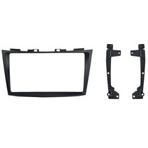 New-9 인치 2 Din 자동 라디오 자동차 플레이어 DVD 대시 보드 오디오 패널 마운트 설치 Fascia Frame For Suzuki Swift 2010-