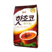 동서 핫초코 자판기용 1kg 대용량 사무실 탕비실 비치용, 8개