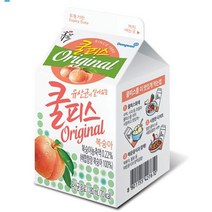 쿨피스 복숭아맛, 180ml, 150개