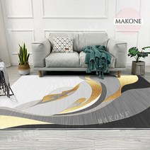 Makone 상표등록 대리석 무늬 러그 북유럽 감성 대형 카페트 거실 인테리어