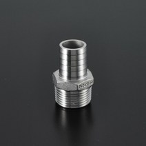 영진 스테인리스 나사식 관이음쇠 - 호스 닛블 Hose Nipple 3/4 inch*11A, 1개