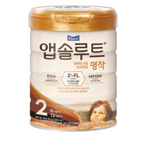 앱솔루트 프리미엄 명작 분유 2단계, 2개, 800g