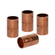 포에버 동소켓 동파이프 동용접 동관이음쇠 배관연결소켓, 1개