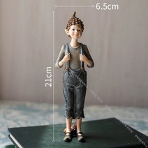 장식소품 숲 원룸꾸미기 인테리어소품샾 빈티지소품샵 소품샵 요정 손으로 그린 수지 장식품 시리즈 선물 장식 만화 귀여운 판타지 소녀 국가, 1-포레스트 엘프 레시