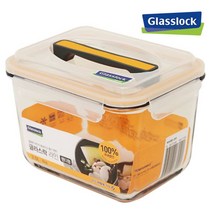 삼광글라스 글라스락 손잡이밀폐용기 라인핸디형_2500ml 5W25DA4C, 1개, 1개
