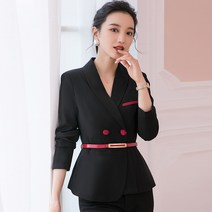 호텔 유니폼 승무원 데스크 코디네이터 사무실 실장유니폼 단체 복 직업복 세트 패션 보석
