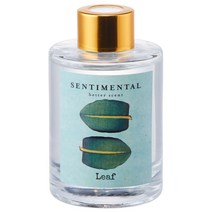 센티멘탈 실내 방향제 디퓨저 향기 퍼퓸 120ml 8종, 4.리프
