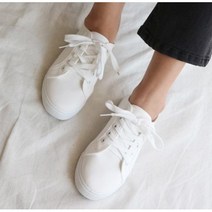 블랙 화이트 슬립온 기본 스니커즈 봄 여자 캔버스 캠퍼스화 베이직 중 고등 대 학생 운동화