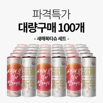 슬림티슈 새해복 새해선물 집들이선물 개업선물 / 100개 구성