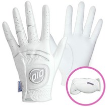 NEW 오아이오 천연양피 남성 골프장갑 필드 연습 선수용 오른손잡이 왼손용 / 왼손잡이 오른손용, 화이트