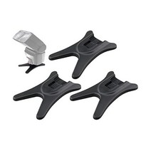 3PCS 카메라 플래시 스탠드 스피드라이트 핫슈 마운트 스탠드 캐논 니콘 시그마 펜탁스 올림푸스 파나소닉 메츠 니신 용누오