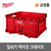 밀워키 팩아웃 오픈형 공구 툴박스 48-22-8440, 1개