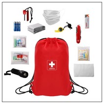 실속있는 생존가방 심플백 13종 재난 야외 캠핑 비상 배낭 키트