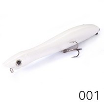 D1 포퍼 연필 낚시 미끼 뱀 머리 플로팅 워 블러 100mm/140mm 9.5/26g 인공 하드 DT4001, 001, 140mm