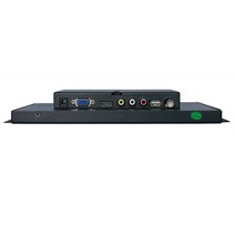 서브모니터 비율 4:3 화면 10 인치 산업용 오픈 프레임 휴대용 LCD 모니터, 02 VGA BNC AV HDMI USB