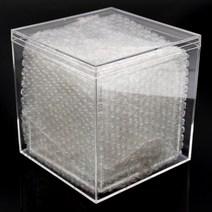 투명 아크릴 케이스 박스 피규어 프라모델 진열장 보관함 6.5cm