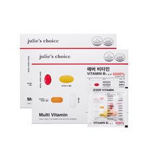 줄리스초이스 에버비타민, 88.5g, 2개