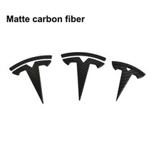 사이드월 라운지쉘터 레이어닝 카라반자동차 전면 후면 엠블럼 블랙 스티커 테슬라 모델 3 Y 로고 스티어, 10 Model Y 3pcs