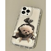 펫드라이룸 쾌속건조 스마트폰 케이스 폰 14 13 11 12 프로 맥스 7 8 플러스 X XR XS 귀여운 강아지 투명, 01 A_11 13